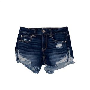 American Eagle Midi Jean shorts